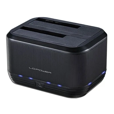 Bild av Dockningsstation 2 x HDD USB3 LC Power