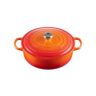 Bild av Le Creuset Risottogryta gjutjärn, 24 cm, 3,1 L, Volcanic, 21179240902430