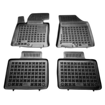 Bild av REZAW PLAST 201611 Ensemble de tapis sol Caoutchouc avant et arrière noir HYUNDAI: i40 CW