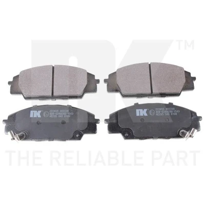 Bild av Bromsbeläggsats, Framaxel, honda civic hatchback vii, viii, s2000, 06450S5TE00, 06450S5TE50, 06450S5TE51, 45022S2AE10, 4