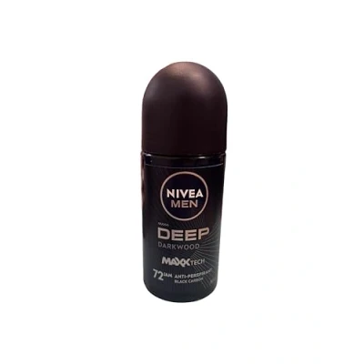 Bild av 6 pack NIVEA Men Deodorant Roll on &quot;Deep&quot; anti perspirant 50 ml