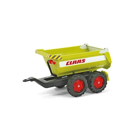 Bild av Rolly Toys 122219 rollyHalfpipe Claas (ålder 310 år, rund muldtofs, hopfällbar bakklaff, tvåaxshängare)