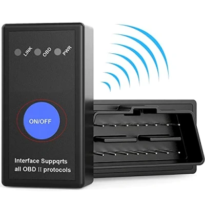 Bild av NK OBD II Bluetooth diagnostisk apparat Voor Auto, med på/av brytare, feldetektor, användning, 4.0 (kompatibel Android och iOS)