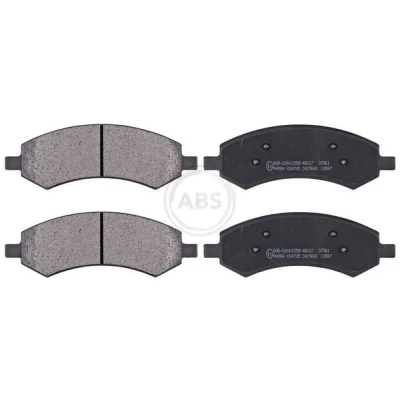 Bild av A.B.S. 37861 Jeu de plaquettes frein sans palpeur d&#039;usure intégré DODGE: Ram 1500 Pick up, Standard Cab Pickup, Crew up
