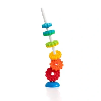Bild av Fat Brain SpinAgain Spinning Toy, Stacking Toy for Babies, Colourful Development the First Ever Twirling Educational Girls and Boys 12 Months Older