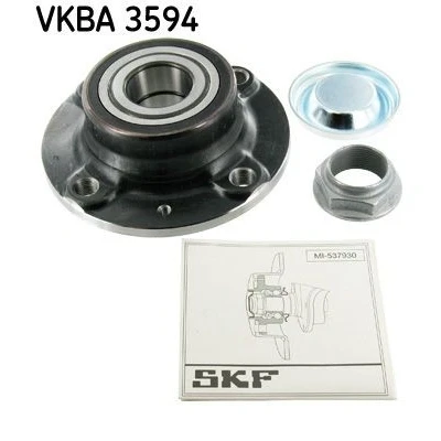 Bild av SKF VKBA 3594 Kit de roulements roue avec capteur ABS intégré CITROËN: C5 I Break, II 5 portes, portes