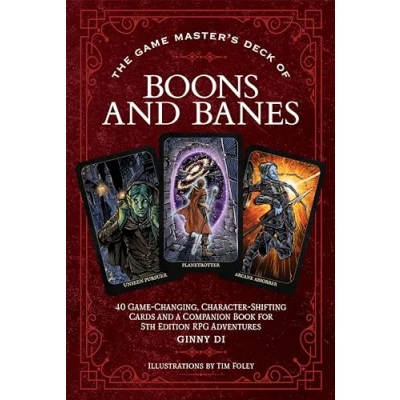 Bild av The game Master&#039;s Deck of Boons and Banes: 40 changing, character shifting cards a companion book for 5th edition RPG adventures