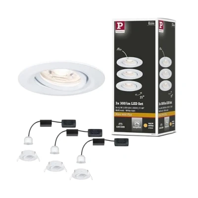 Bild av Paulmann Nova mini Plus LED easydim 3 pack vit