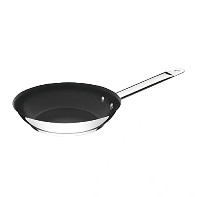 Bild av Tramontina Panna, Ø 26 cm, rostfritt stål, non stick belagd, djup stekpanna, belagd stekpanna för alla typer av spisar, induktionsspis