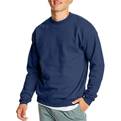 Bild av Hanes EcoSmart Sweatshirtecosmart för män smart, Marinblått Xsp, 3XL