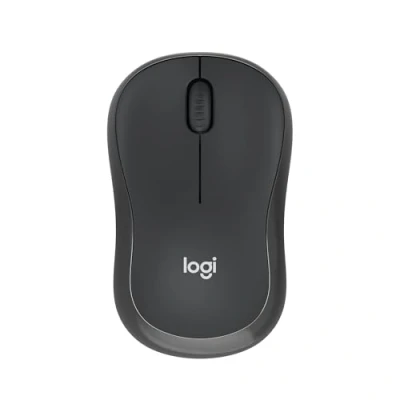 Bild av Logitech M240 ljudlös Bluetooth mus, trådlös, kompakt, bärbar, smidig spårning, 18 månaders batteri, för Windows, macOS, ChromeOS, kompatibel med PC, Mac, laptop, surfplattor Grafit