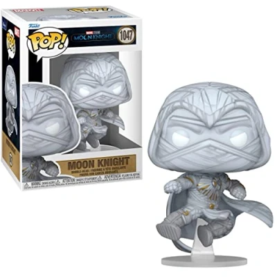 Bild av Funko POP! Marvel: Moon Knight Vinylfigur för samlare Presentidé Officiell merchandise Leksaker barn och vuxna TV fans Modellfigur utställning