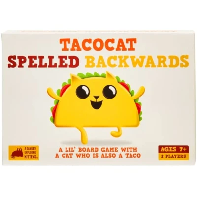 Bild av Tacocat Spelled Backwards by Exploding Kittens Card Games for Adults Teens &amp; Kids Fun Family