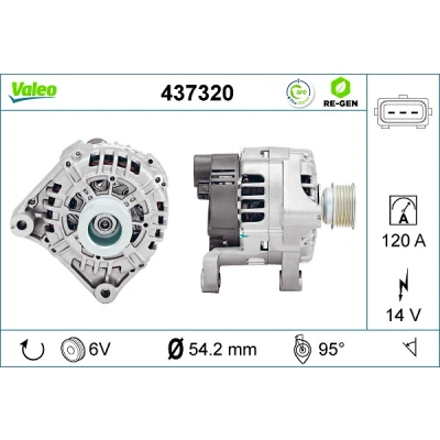 Bild av Generator Valeo 437320