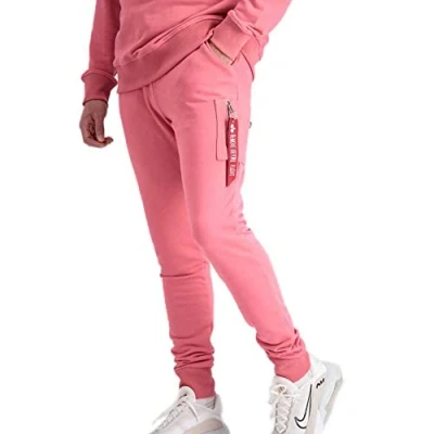 Bild av Alpha Industries X Fit Slim Cargo Byxa för män Sweatpants Coral Red