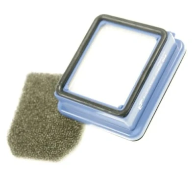 Bild av AEG ASKW1 filterset (dubbelpack, 1 förmotorfilter, hygienfilter, dammsugarfilter, tvättbar, regelbundet filterbyte, förbättrad sugkraft, perfekt passform, för QX6, QX7, QX8 2, blå/grå)