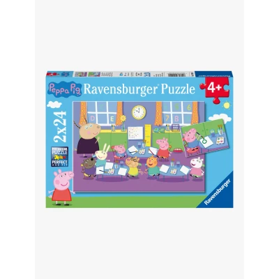 Bild av Ravensburger Pussel Greta Gris, 2X24 Bitar