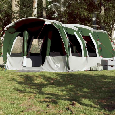Bild av vidaXL Campingtält tunnel 8 personer grön vattentätt, tält, trädgårdstält, utomhusskydd, campingtält, campingskydd, trädgårdsskydd, vattentätt tält