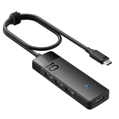 Bild av Inateck USB C hub, 3.2 Gen 2 hub med 4 A portar, 10 Gbps, 50 cm kabel, kompatibel Windows 7/8/10/11, Linux, Mac OS