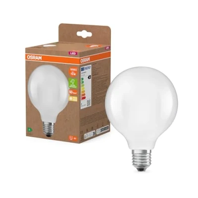 Bild av OSRAM LED lampa Globe G95 E27 5W matt 2 700K