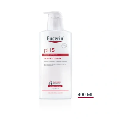 Bild av Eucerin pH5 Washlotion med pump oparfymerad 400 ml