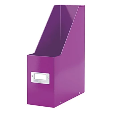 Bild av Leitz WOW Click and Store Tidskriftssamlare, A4, lila, 60470062