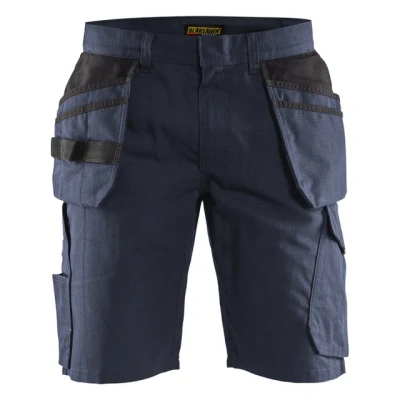 Bild av Blaklader 149413308699C46 Service Shorts med nagelfickor, mörk marinblå/svart, storlek C46