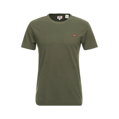 Bild av Levi&#039;s herr SS original Housemark Tee T shirt, OLIVNATT, M