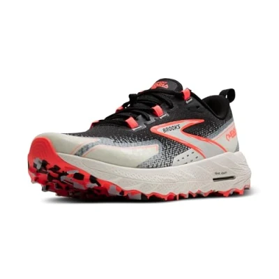 Bild av Brooks Cascadia 18 sneakers för kvinnor, Svart blå tvätt flamma, 36 EU