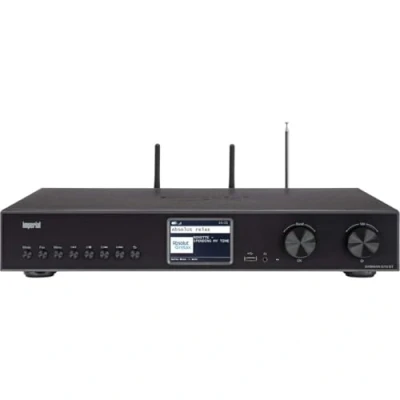 Bild av Imperial DABMAN i510 BT Hifi Tuner Internetradio/digital radio (DAB+/DAB/FM/WLAN/LAN, skicka och ta emot Bluetooth, USB, streamingtjänster Amazon Music, Napster mycket mer.) svart