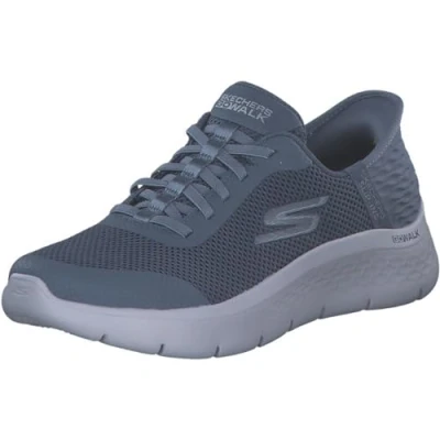 Bild av Skechers dam Go Walk Flex handsfree Slip ins Grand Entry Sneaker, BLÅ, 36 EU