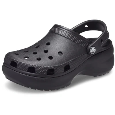 Bild av Crocs kvinnors klassiska plattform Clog W, Svart, 37/38 EU