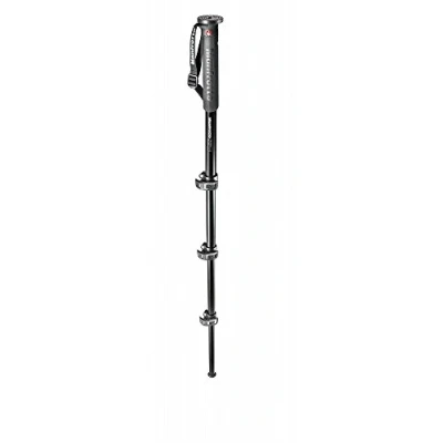 Bild av Manfrotto MPMXPROA4 Monopod+ Aluminium, 4 nivåer, Svart