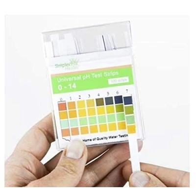 Bild av SimplexHealth Universal pH testremsor från 014 (100 stycken) syrabaser + guide
