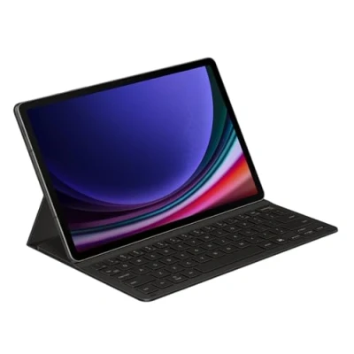 Bild av Samsung Book Cover Keyboard Slim surfplattefodral med tangentbord för Galaxy Tab S9 FE S10 svart