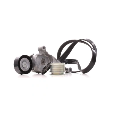 Bild av INA 529 0469 20 Jeu de courroies trapézoïdales à nervures avec poulie débrayable VOLKSWAGEN: Touran I, Golf 5, Passat B6 Berline