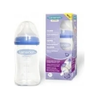 Bild av Lansinoh Natural Wave glasflaska med nippel 160 ml