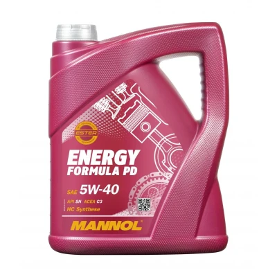 Bild av Mannol Energy Formula Pd 5W 40 5I Huile moteur MN7913 5 VOLKSWAGEN: Golf 4, Bora Berline, Caddy 3, BMW: 3 Coupe, 1 portes, X3