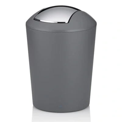 Bild av kela 22302 Sopkorg för Badrum, 5 l, Grå