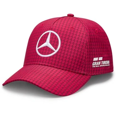 Bild av MERCEDES AMG PETRONAS Formula one Team 2023 Lewis Hamilton keps kollektion, Äppelröd, size