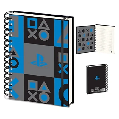 Bild av Pyramid International Playstation A5 fodrad Wiro Notebook (Core Essentials Design) Officiella varor