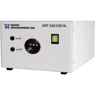 Bild av Thalheimer ERT 230//230/4L laboratorieseparationstransformator fast spänning 1000 VA antal utgångar: 1 x 230 V/AC