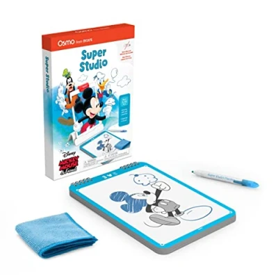 Bild av Osmo Super Studio Disney Mickey Mouse &amp; Friends Ages 5 11 Learn to Draw For iPad or Fire Tablet (Osmo Base Required)