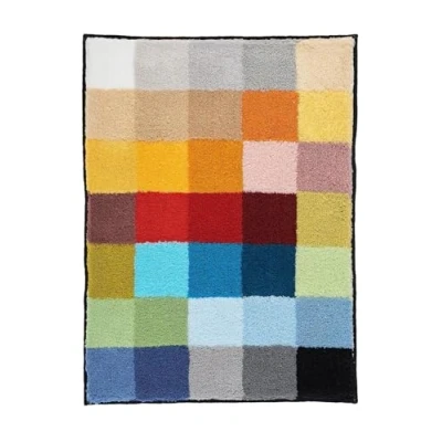 Bild av Liten moln Cubetto badmatta, polyakryl, flerfärgad, 65 x 90 cm