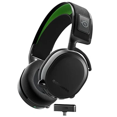 Bild av SteelSeries Arctis 7X+ Wireless Gaming headset Förlustfri 2,4 GHz 30 timmars batteritid USB C För Xbox, PC, PS5, PS4, Mac, Android och Switch