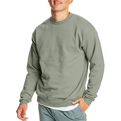 Bild av Hanes Sweatshirt för män (1 pack), Stonewashed Green 1 pack, XL