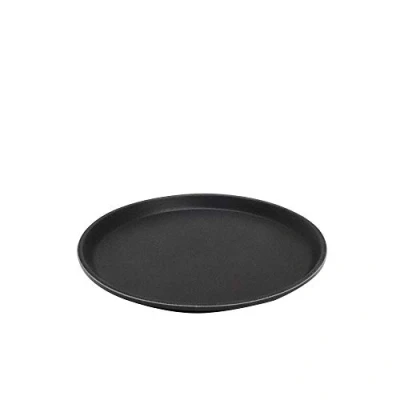 Bild av APS &quot;Gastro&quot; bricka, svart serveringsbricka, bricka av GRP med halkfri yta, Ø 27,5 x höjd 2 cm,