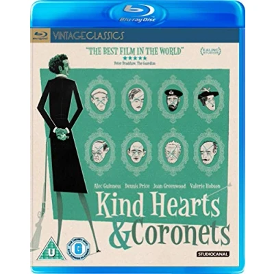 Bild av Kind Hearts and Coronets (Blu ray) (Import)