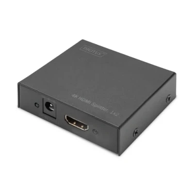 Bild av DIGITUS DS 46304 HDMI splitter 1x2 ingång: 1 port/utgång: 2 port UHD 4K/30 Hz HDTV: 4096 x 2160p HDCP 1.3 DTS Digital, Dolby HD, True DSD Audio, HD/HBR