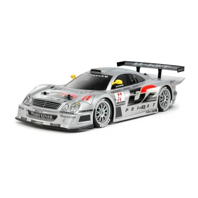Bild av TAMIYA 58731 1:10 MB CLK GT R 1997 TC 01 fjärrstyrd bil, fordon, modellbyggnad, montering, Hobby, RC kit, omålad